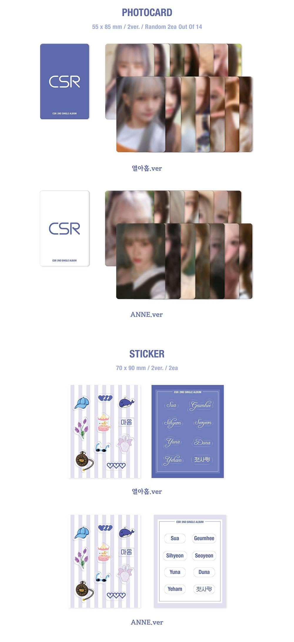 Amazon.co.jp: CSR - 2nd SINGLE ALBUM [ L'heure Bleue
